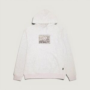 GX1000 Hoodie‎ Pullover Patch Logo Grey Medium